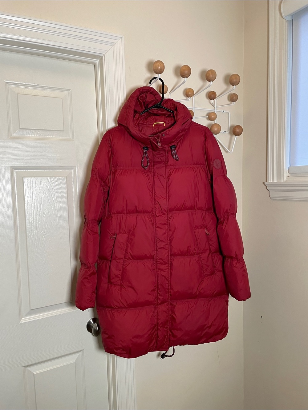Lole Le Classic Puffer Winter Jacket Red - M